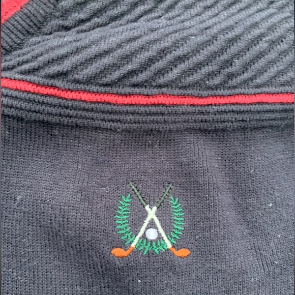 vintage v-neck sweater - Picture 3 of 3